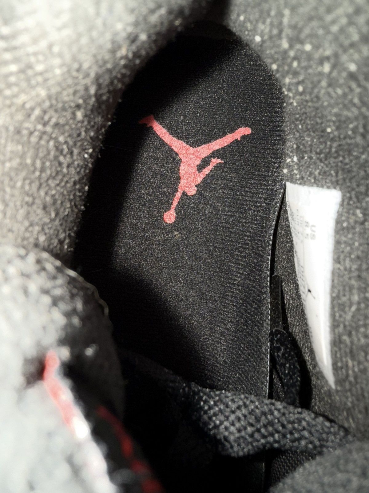 Jordan Brand Jordan retro 4 black canvas sz 8.5 Size US 8.5 / EU 41-42 - 6 Thumbnail