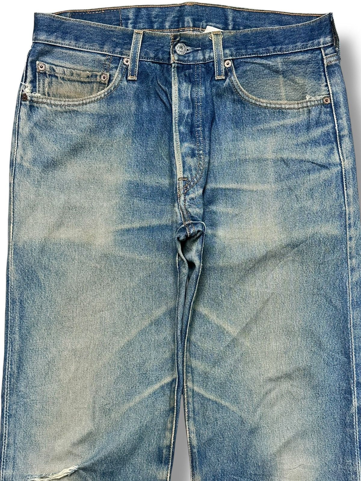 Levi's Levis 501 Vintage 90's Baggy Loose With Faded Wash Style Size US 32 / EU 48 - 2 Thumbnail