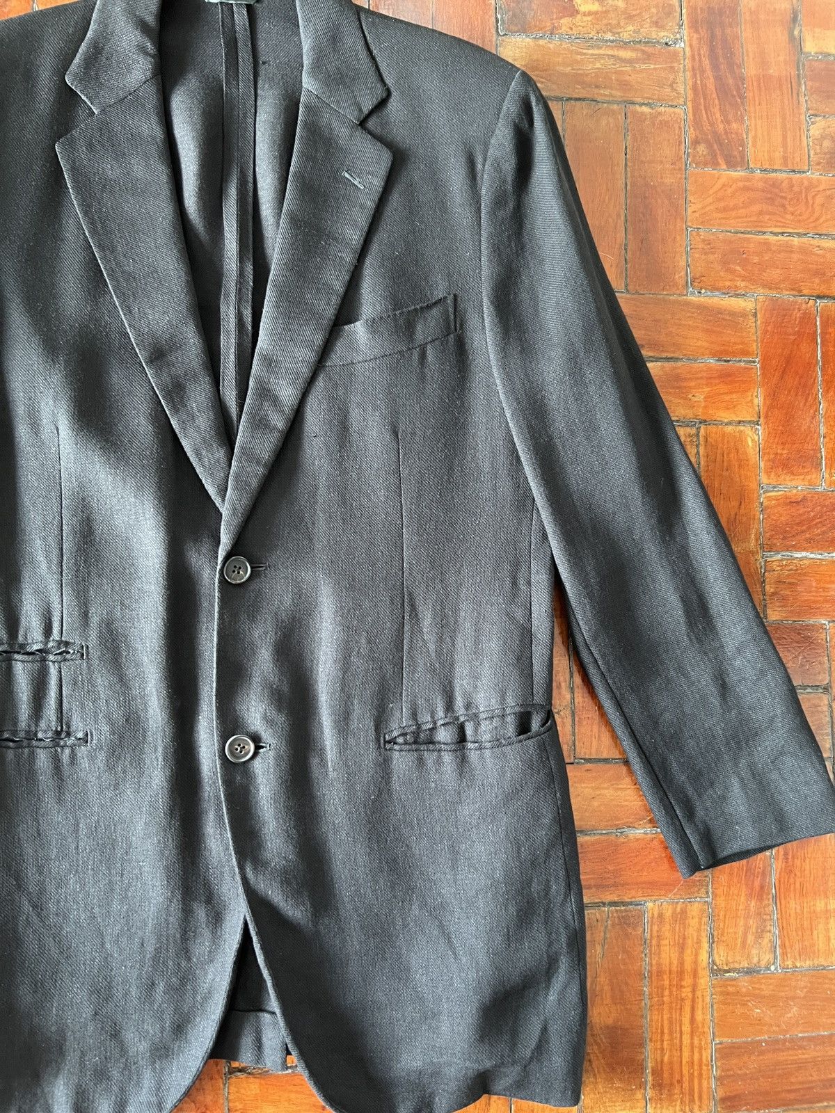 Hermes Hermes bamboo linen blazer Size 38R - 11 Thumbnail
