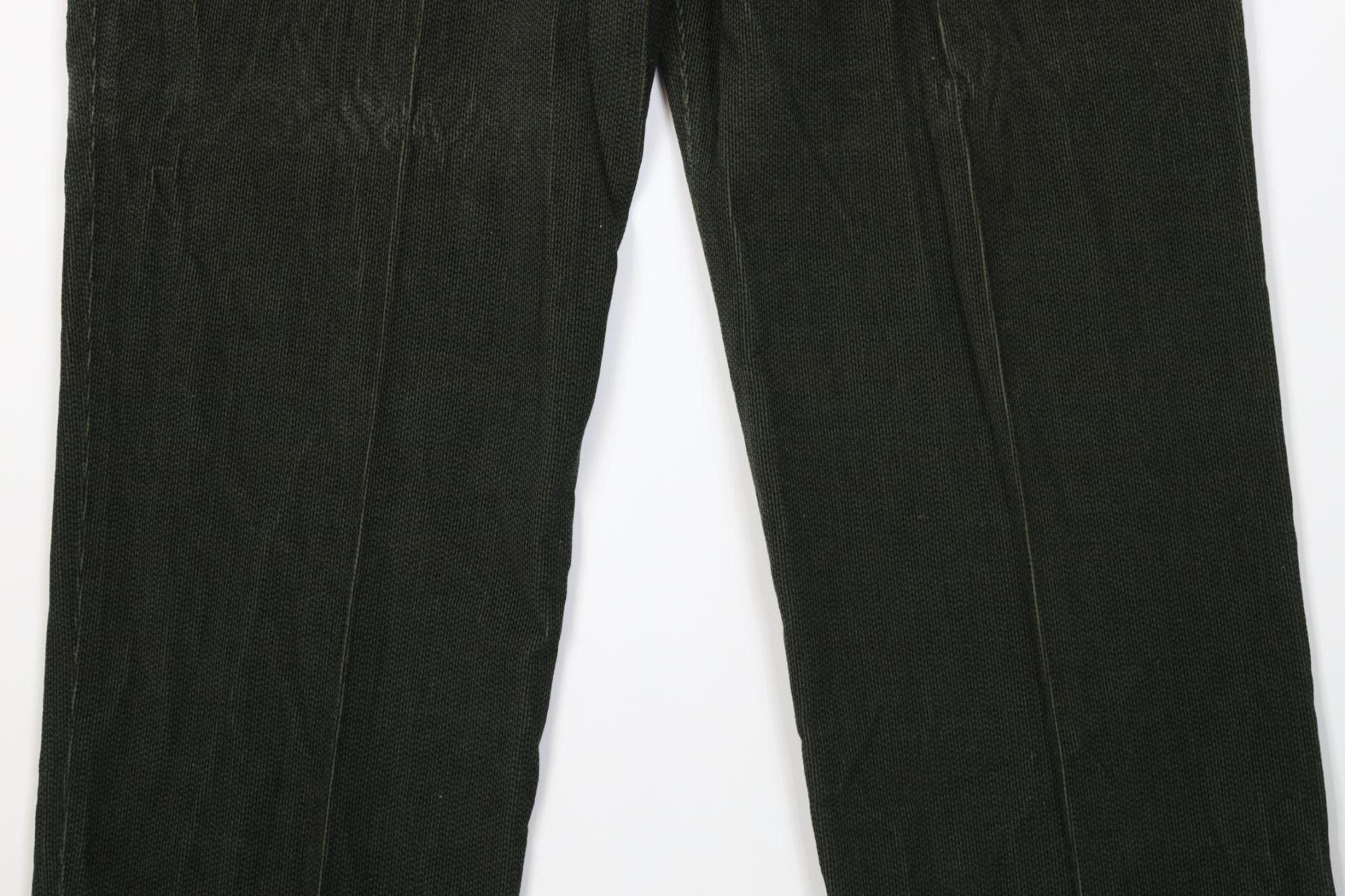 Vintage Deadstock Vintage 90s Streetwear Wide Leg Chino Pants Green Size US 38 / EU 54 - 10 Thumbnail
