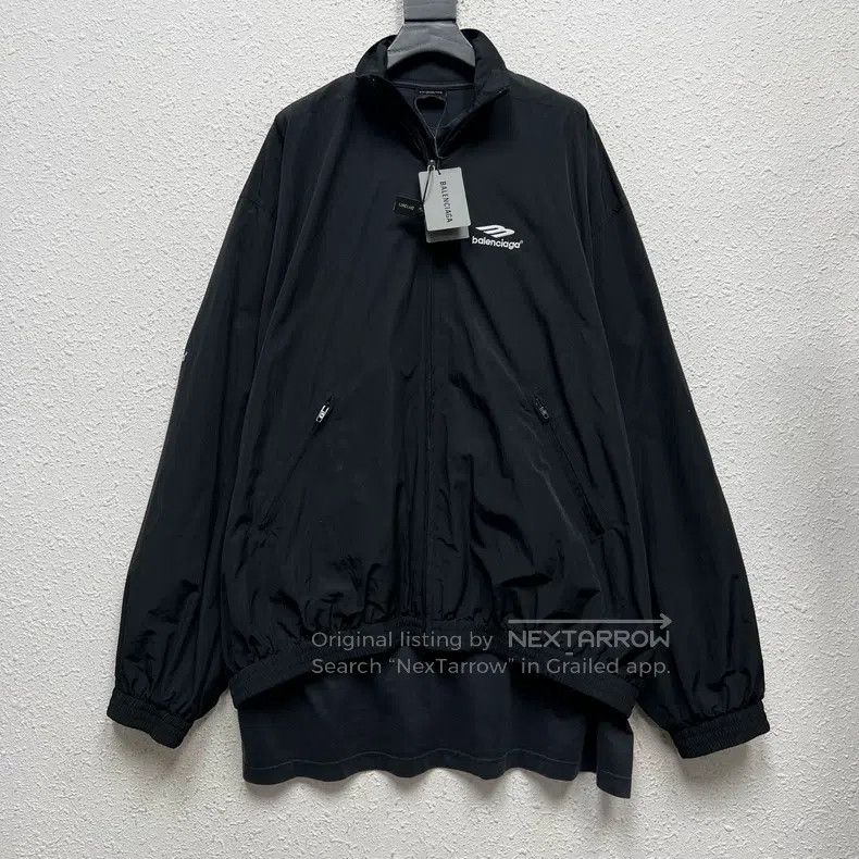 Balenciaga Balenciaga Fake Two-Piece Combined 3B Embroidered Windbrea Size US S / EU 44-46 / 1 - 1 Thumbnail