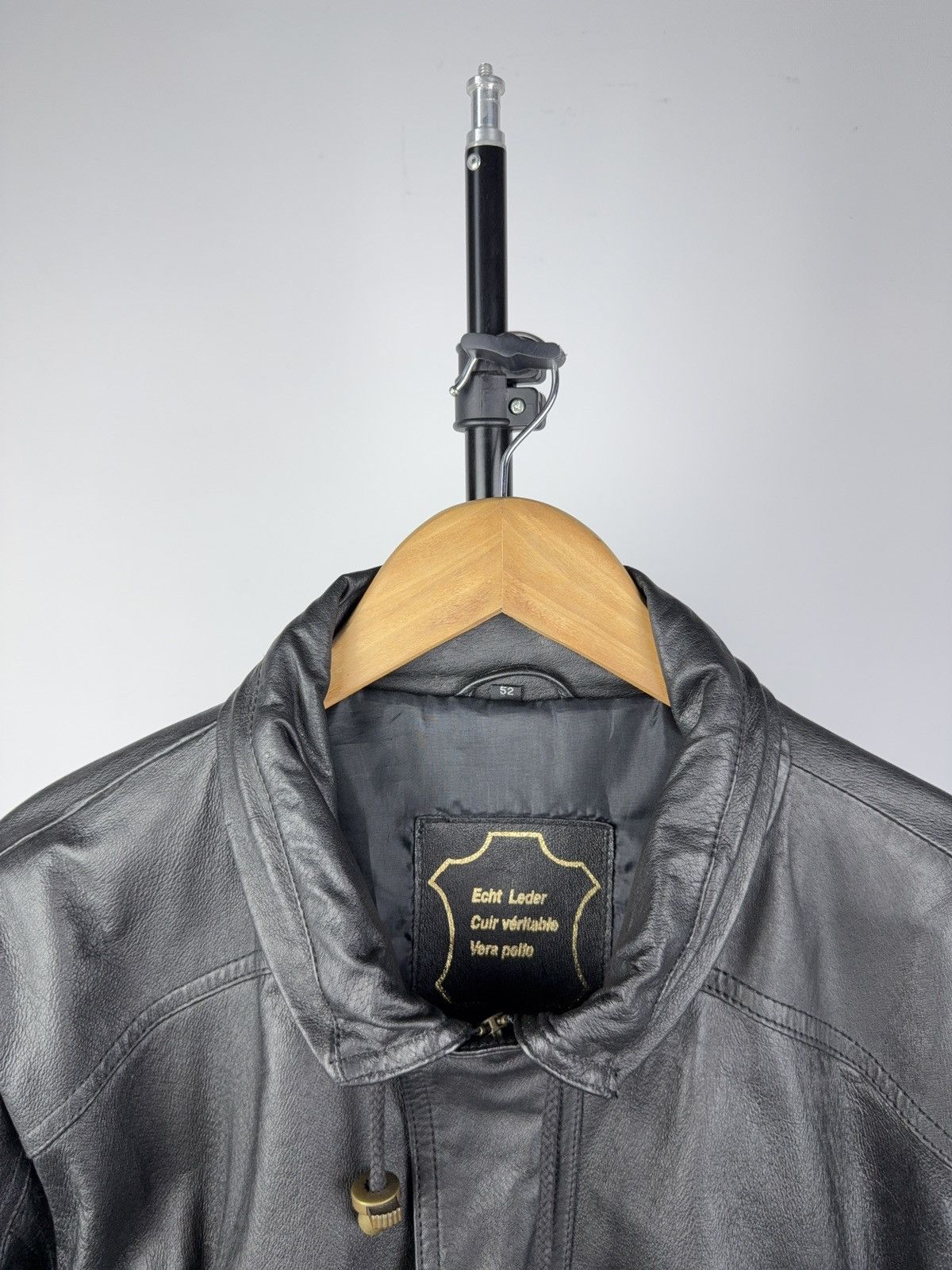 Vintage Vintage 90s Avant Garde Leather Biker MOTO Y2K Jacket Size US M / EU 48-50 / 2 - 5 Thumbnail