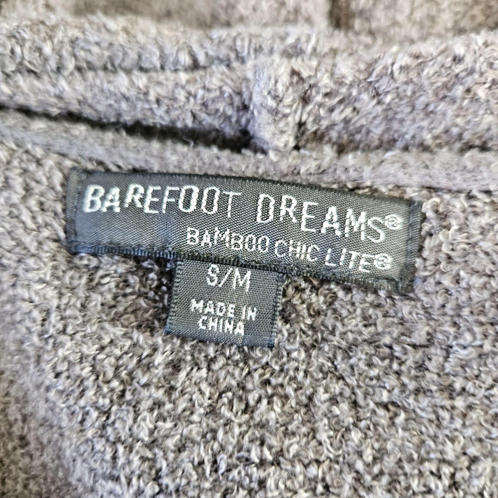 Vintage Barefoot Dreams Cardigan Womens S/M Gray Long Sleeve Knit Nylon Rayon Winter Fall Spring Size S Cardi Size S / US 4 / IT 40 - 5 Thumbnail