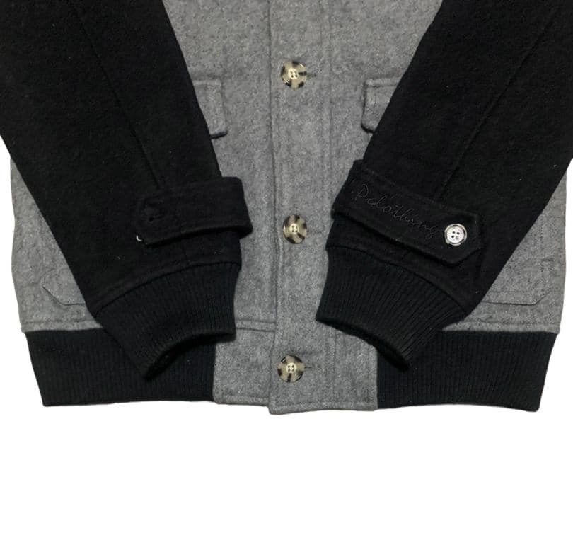 If Six Was Nine Japanese Brand Black Horse Wool Bomber Jacket Size US L / EU 52-54 / 3 - 5 Thumbnail