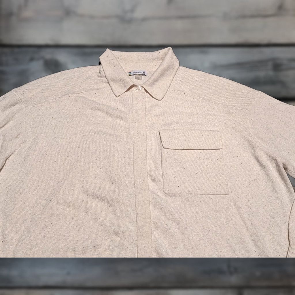 Smartwool Smartwool Womens Edgewood Button Down Sweater Natural Donegal Medium 17319-H46 Size M / US 6-8 / IT 42-44 - 1 Thumbnail