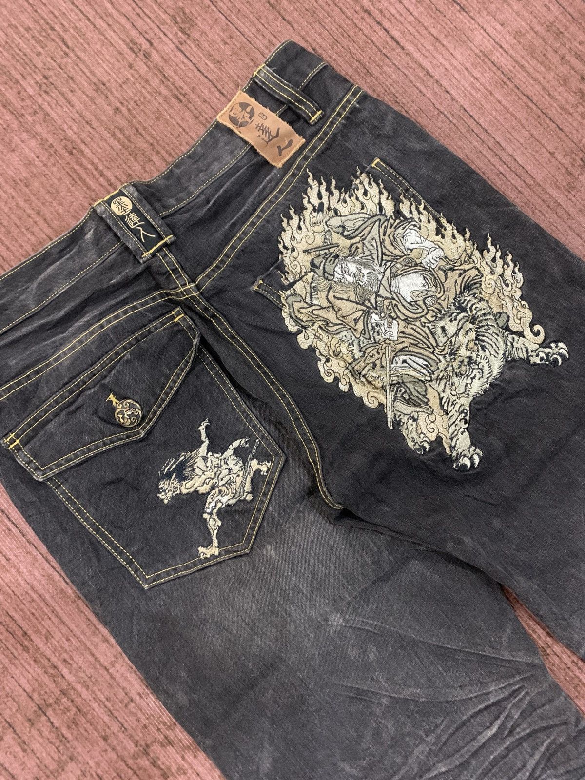 Japanese Brand Big Train Denim Size US 33 - 7 Thumbnail