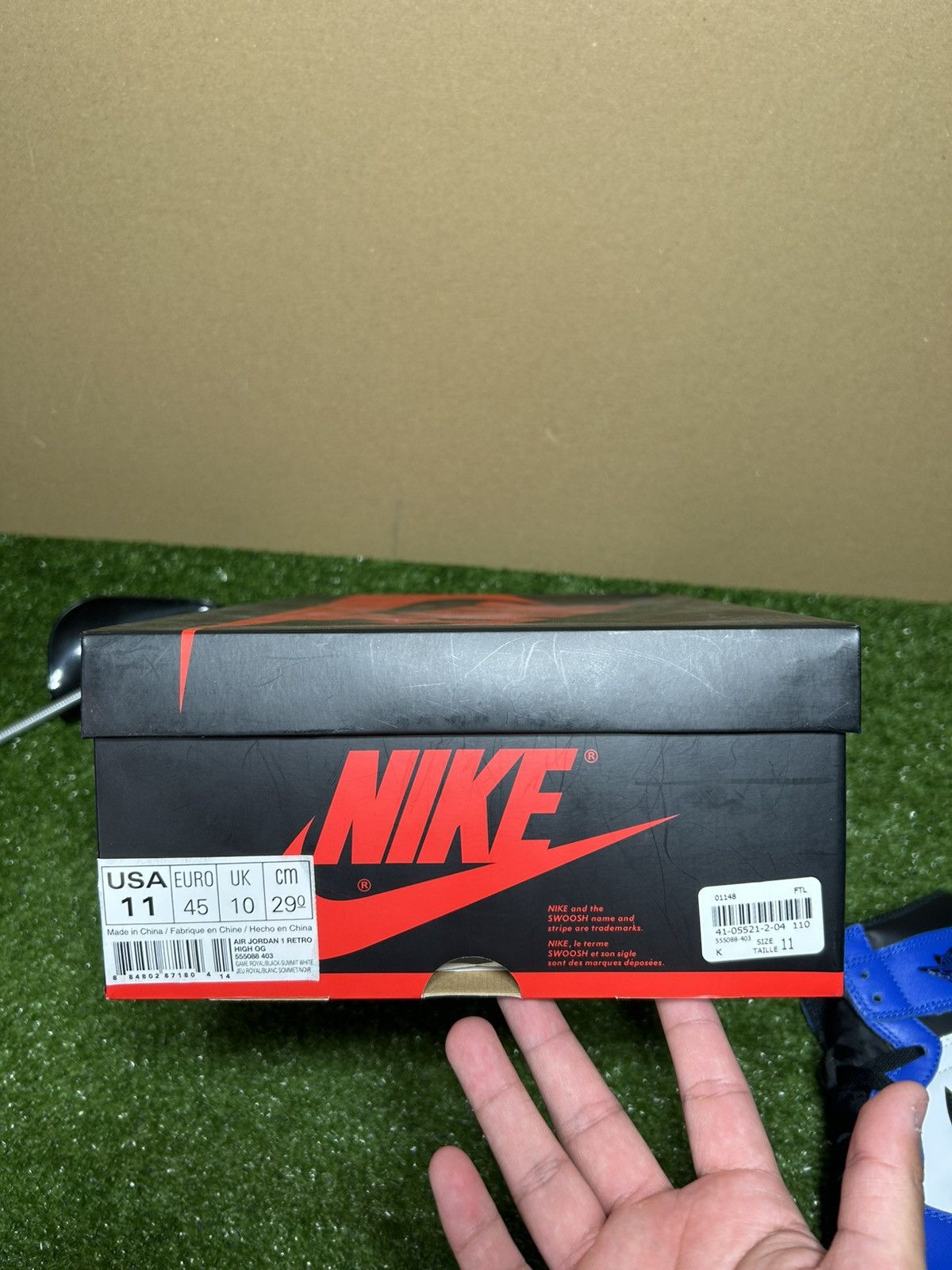 Jordan Brand Jordan 1 Game Royal Size US 11 / EU 44 - 11 Thumbnail