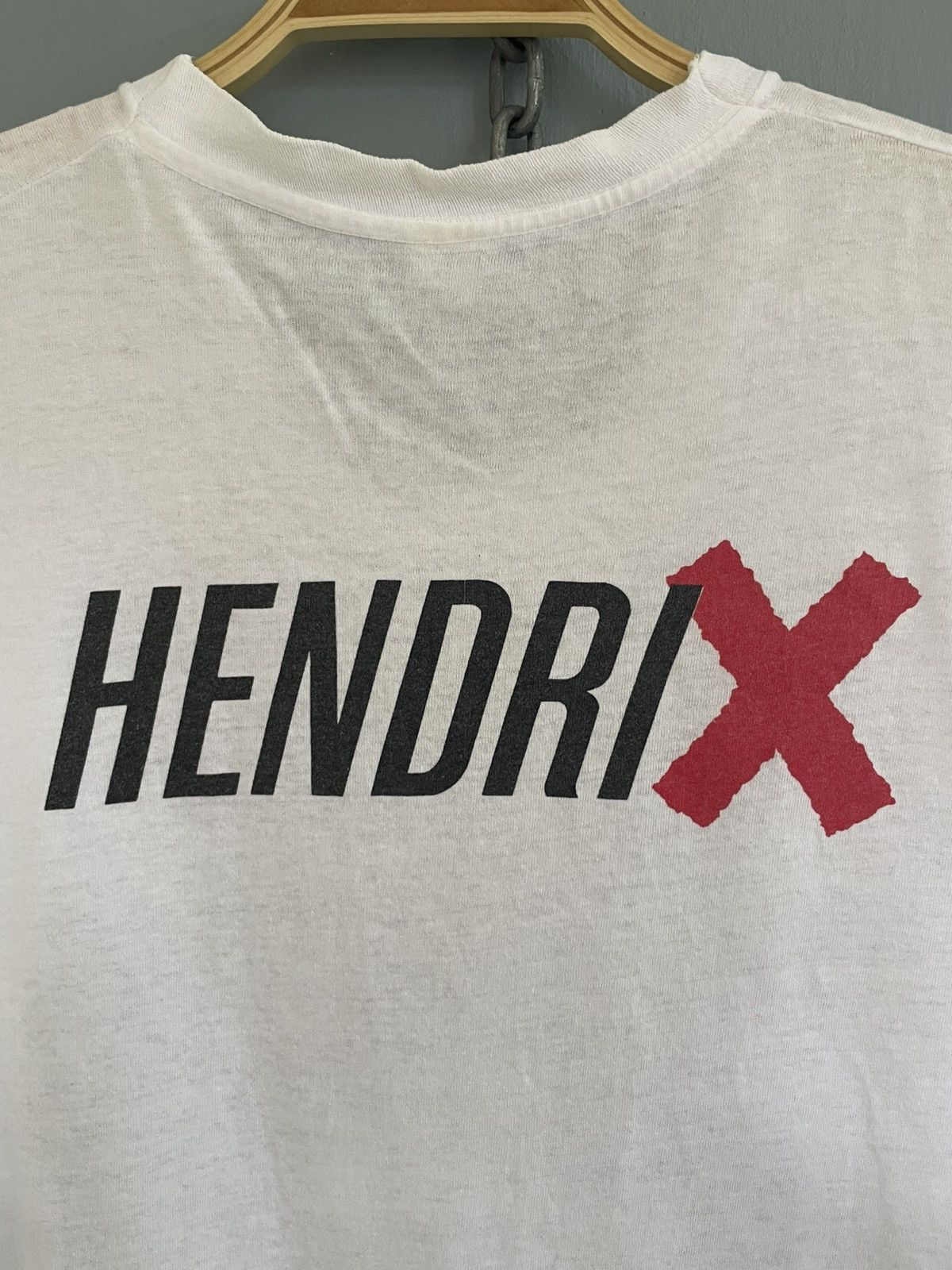 Band Tees Vintage 80s Jimi Hendrix t shirt Size US L / EU 52-54 / 3 - 6 Thumbnail