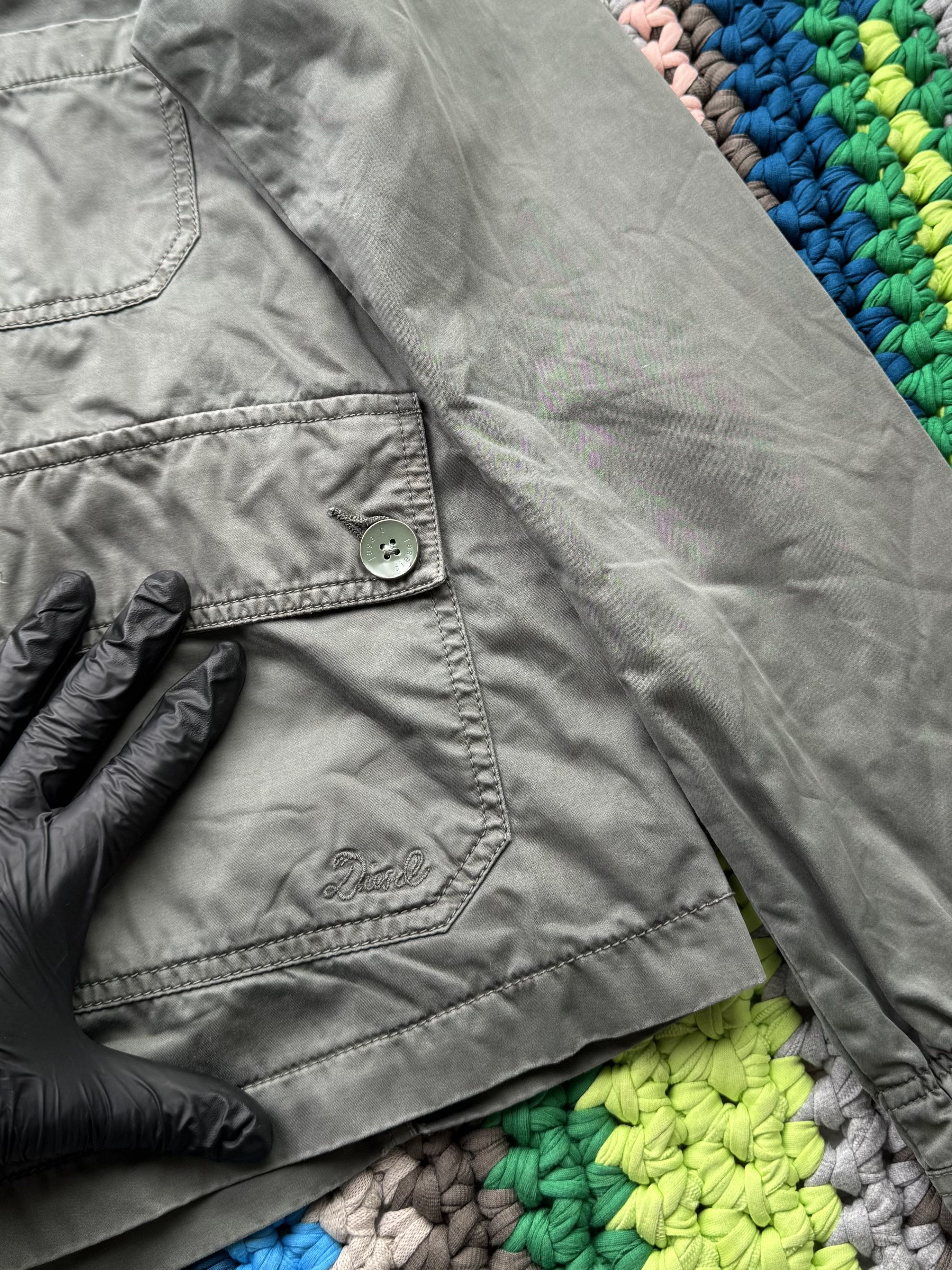 Diesel Diesel Vintage Cropped Jacket (V205)(D10) Size S / US 4 / IT 40 - 5 Thumbnail
