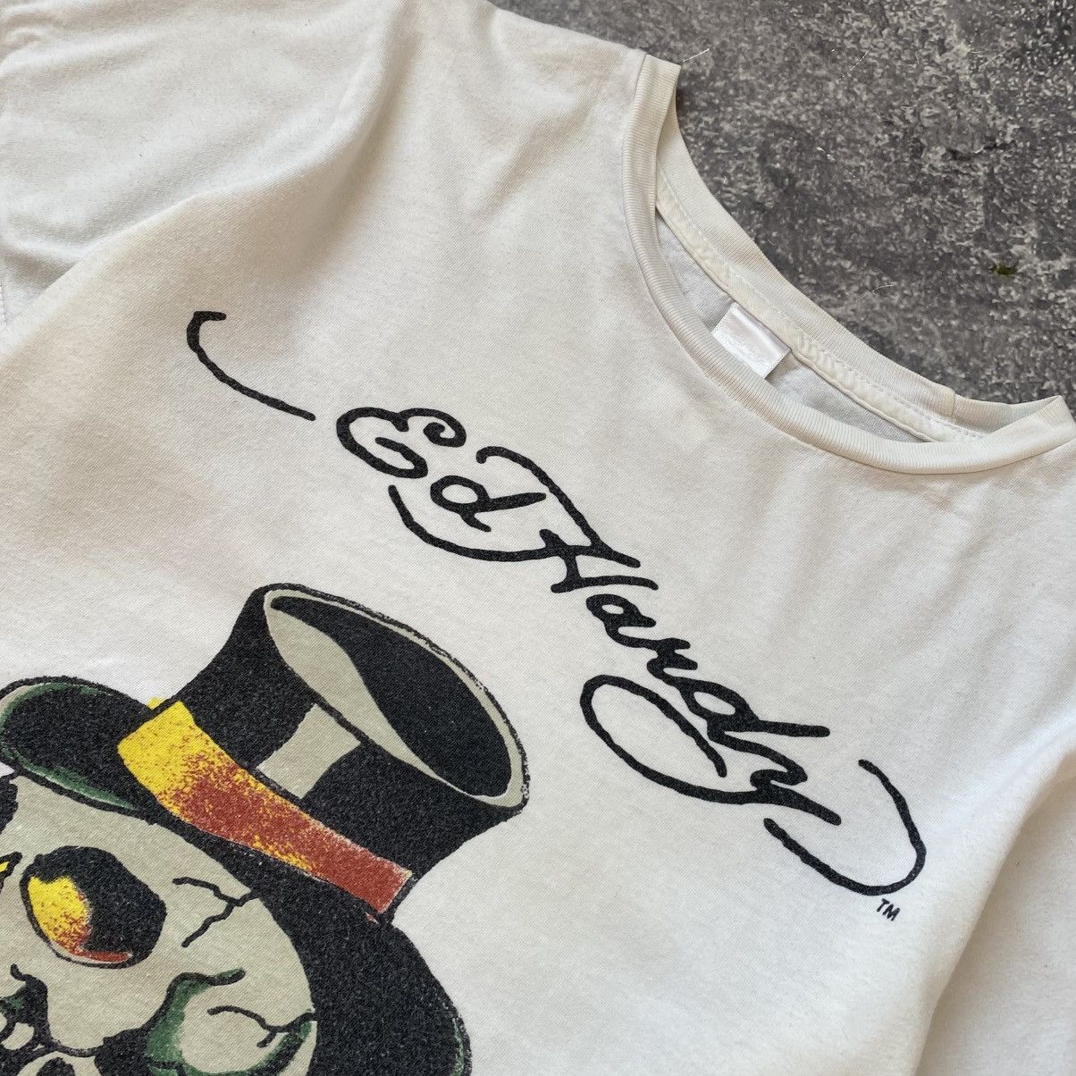 Ed Hardy Vintage Ed Hardy by Christian Audigier Big Logo y2k tee Size S / US 4 / IT 40 - 3 Thumbnail