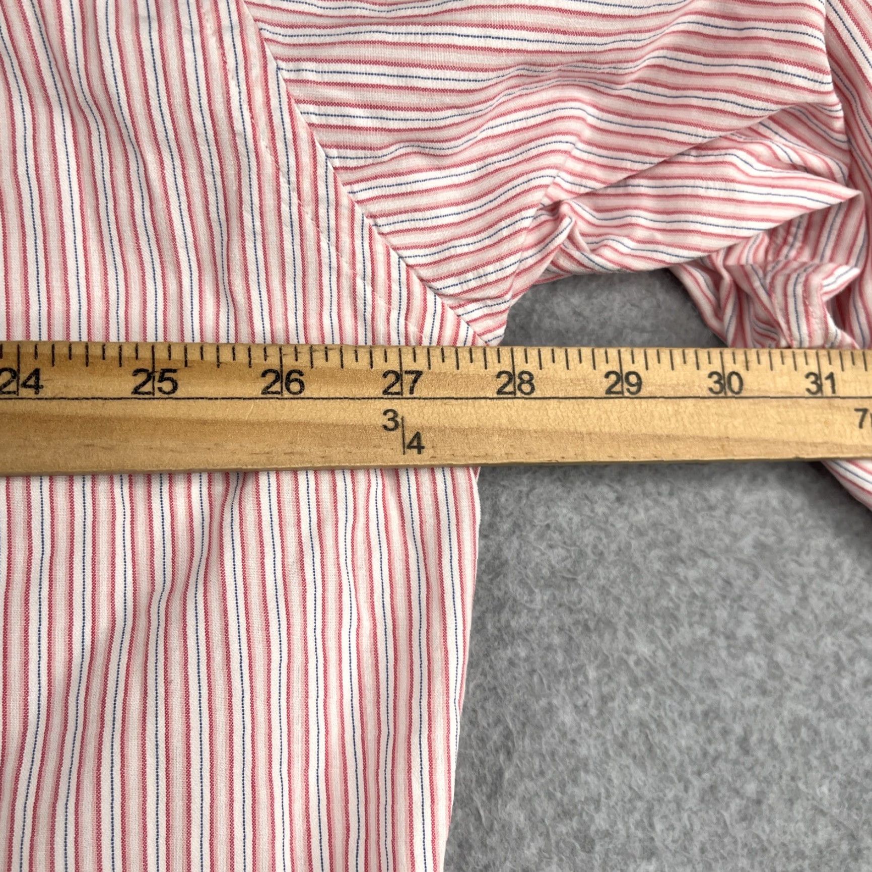 Brooks Brothers Brooks Brothers 346 Shirt XL Pink Striped Button-Up Long Sleeve Mens Size US XL / EU 56 / 4 - 7 Thumbnail