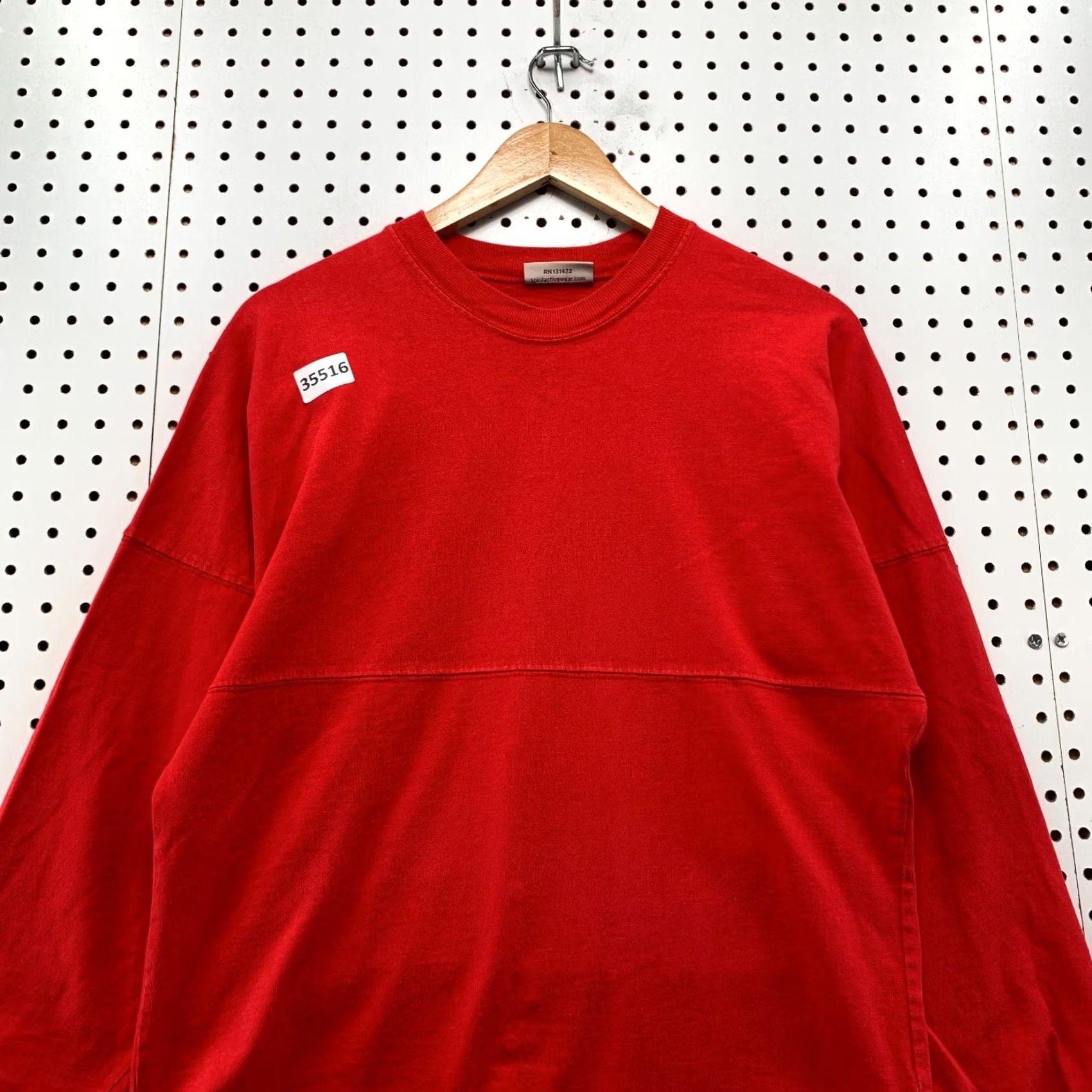 ESPIRIT Spirit Chicago Windy City Shirt Mens XS Red Long Sleeve Pullover 20.5x28 Size US XS / EU 42 / 0 - 6 Thumbnail