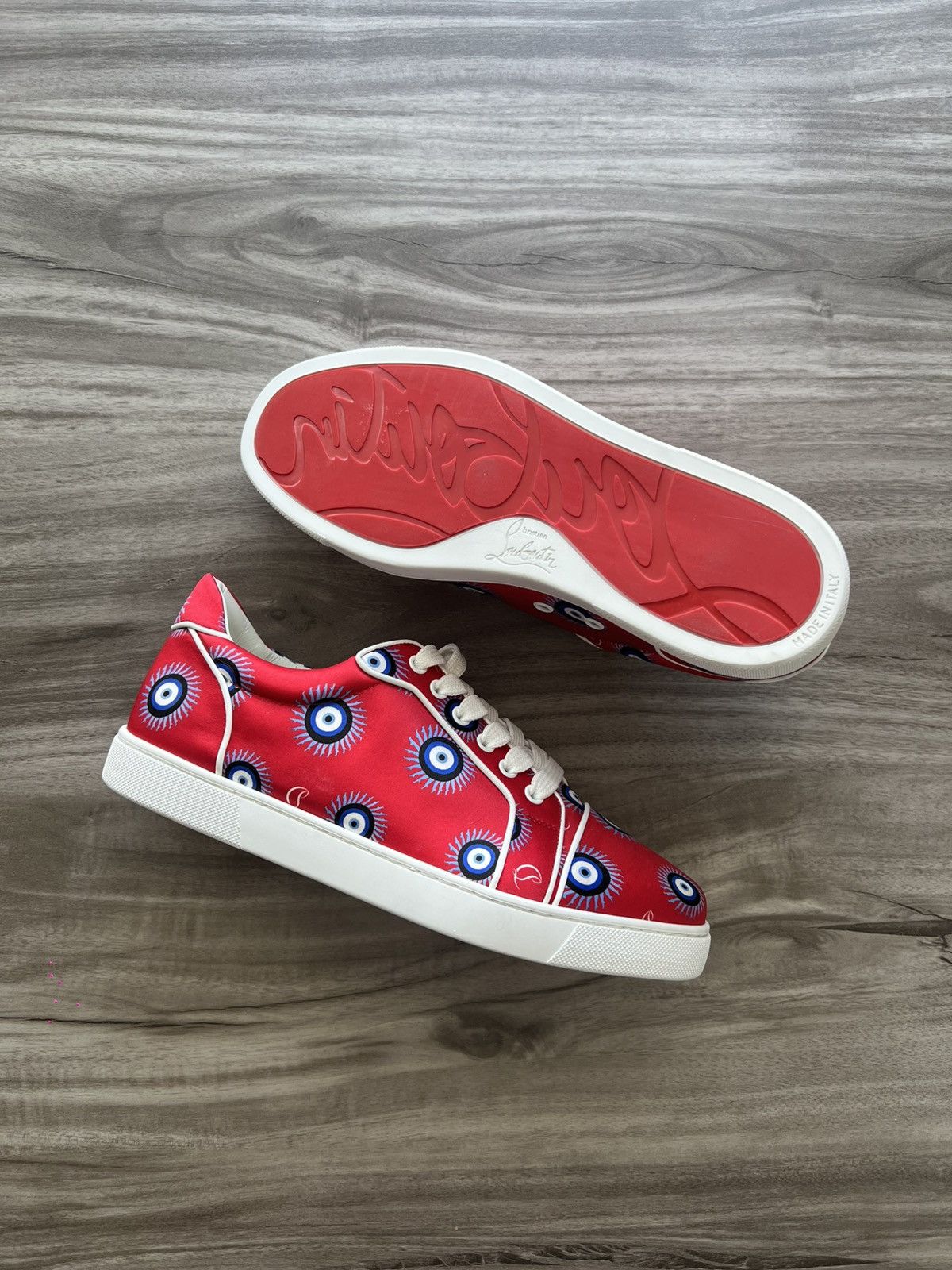 Christian Louboutin $995 Christian Louboutin Orlato “Evil Eye” Size 8 Mens Size US 8 / EU 41 - 1 Thumbnail