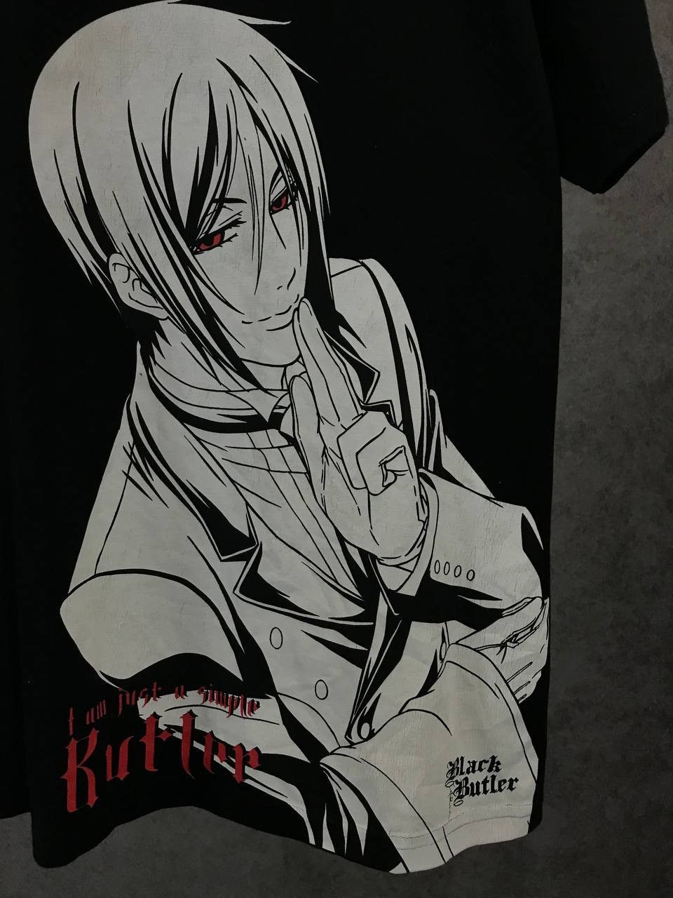 Anime Black Butler anima Japanese tee Size US M / EU 48-50 / 2 - 3 Thumbnail