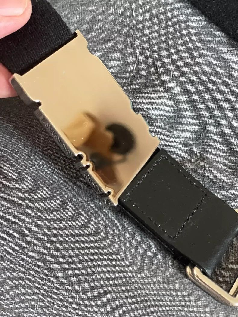 Amiri AMIRI Canvas logo belt -DMC-2508 Size ONE SIZE - 2 Thumbnail