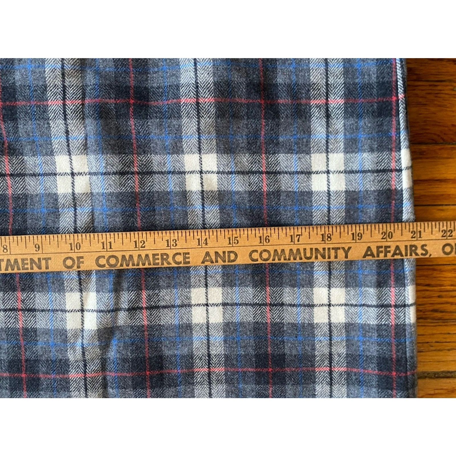 Pendleton VTG USA 60 70 Pendleton Gray Plaid Wool Lined Skirt Women 10 Size 32" / US 10 / IT 46 - 10 Thumbnail