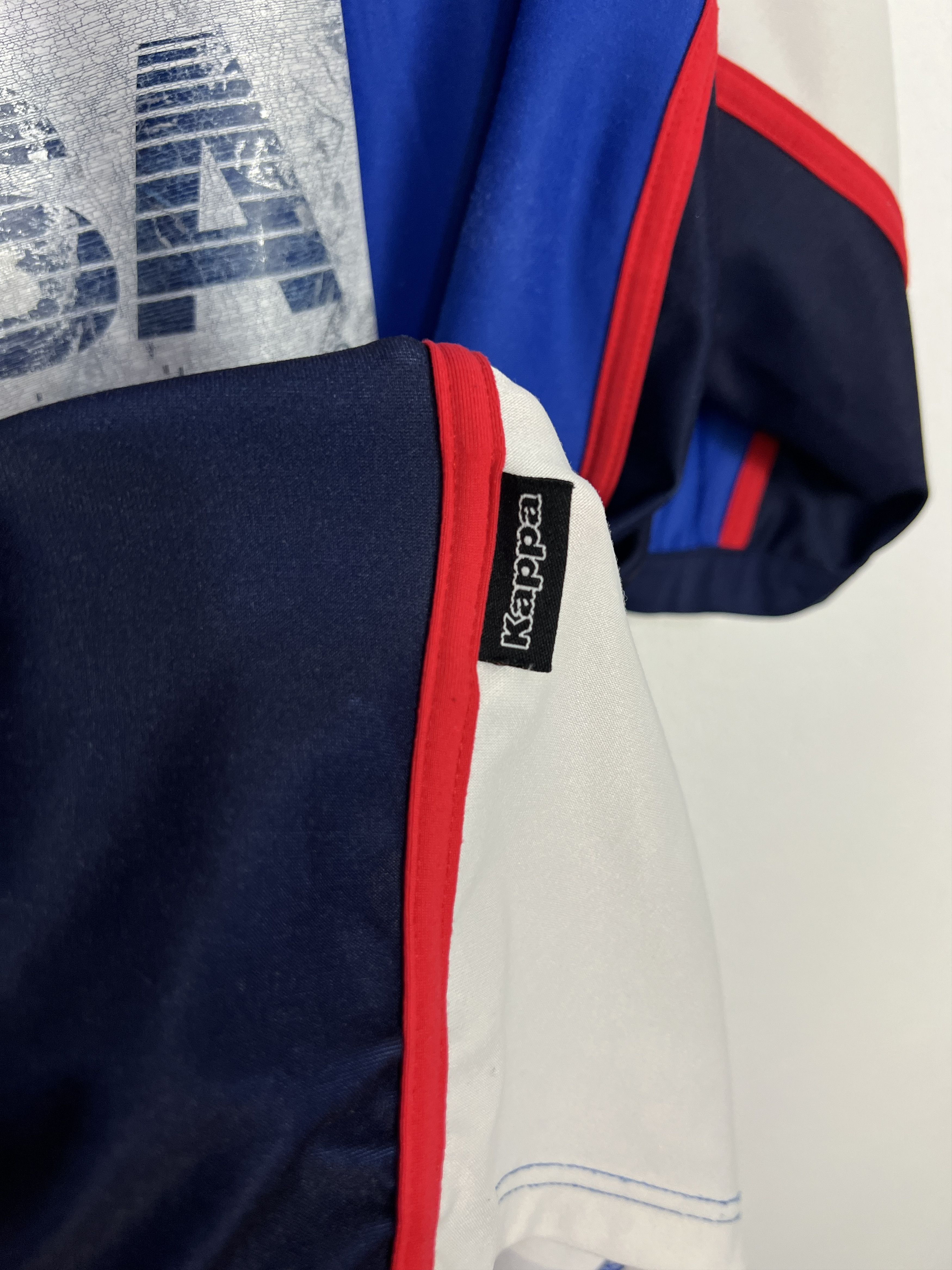 Kappa Blackburn Rovers Home football shirt 2003 #10 Jansen Kappa Size US XXL / EU 58 / 5 - 12 Thumbnail