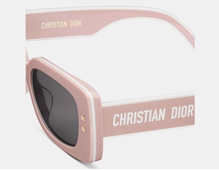 Dior o1w1db10924 Size: OS / Rectangular Sunglasses in Pink Size ONE SIZE - 4 Thumbnail