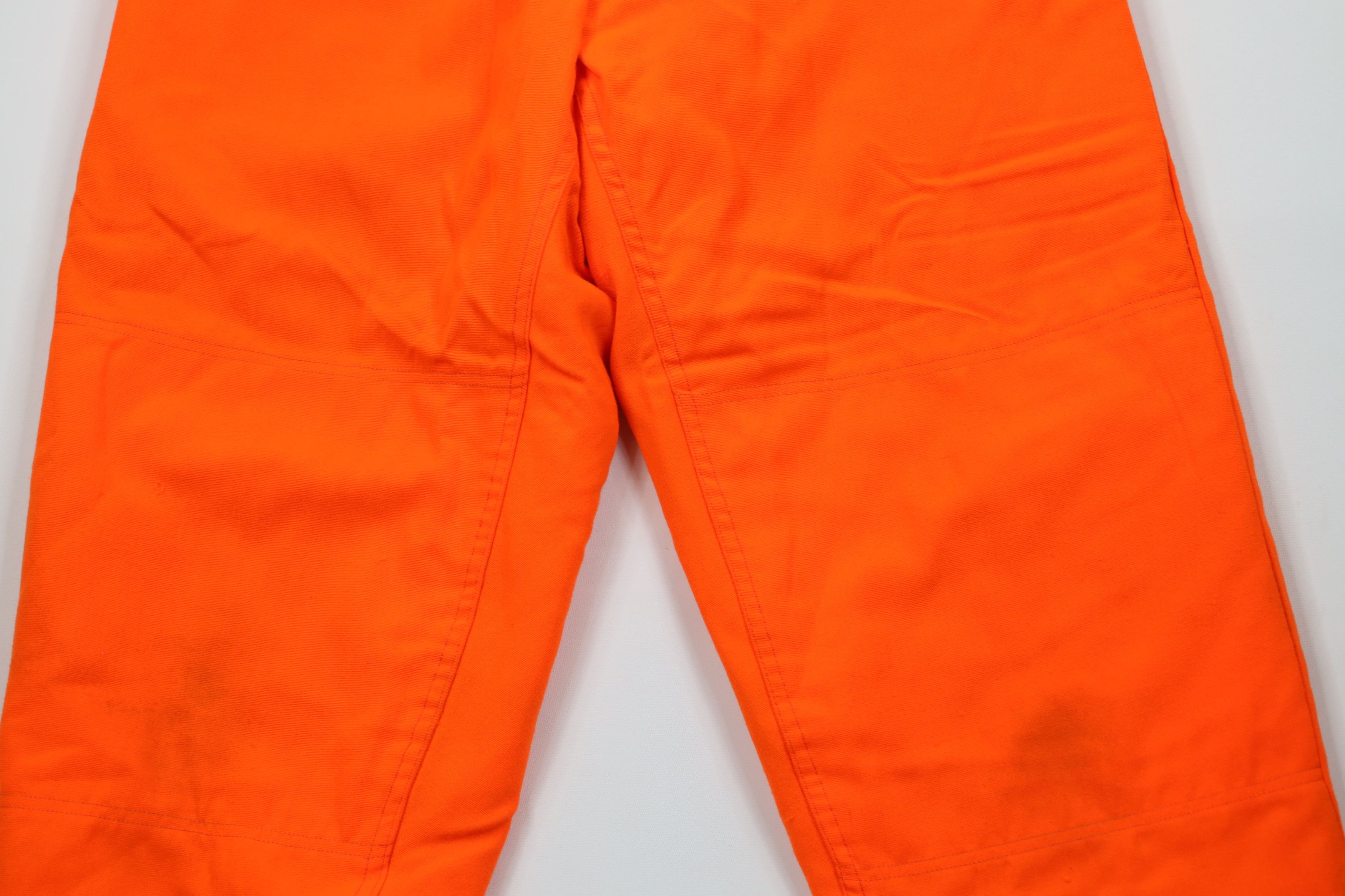 Vintage Vintage 60s 70s Winter Hunting Joggers Pants Blaze Orange Size US 38 / EU 54 - 3 Thumbnail