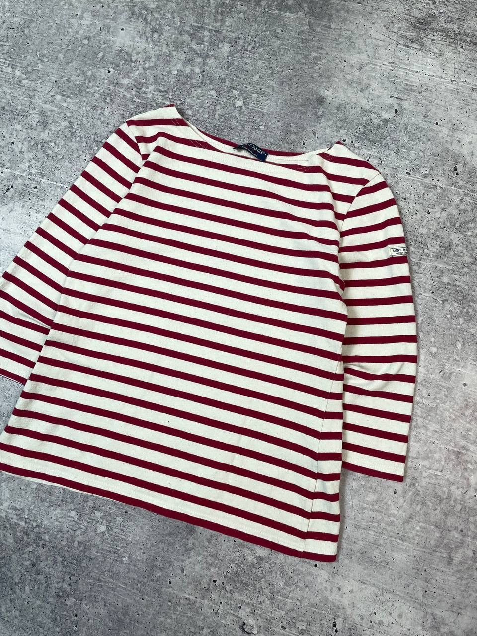 Saint James Vintage Saint James Striped Long Sleeve Women Shirt Y2K Size XXS / US 00 / IT 34 - 3 Thumbnail