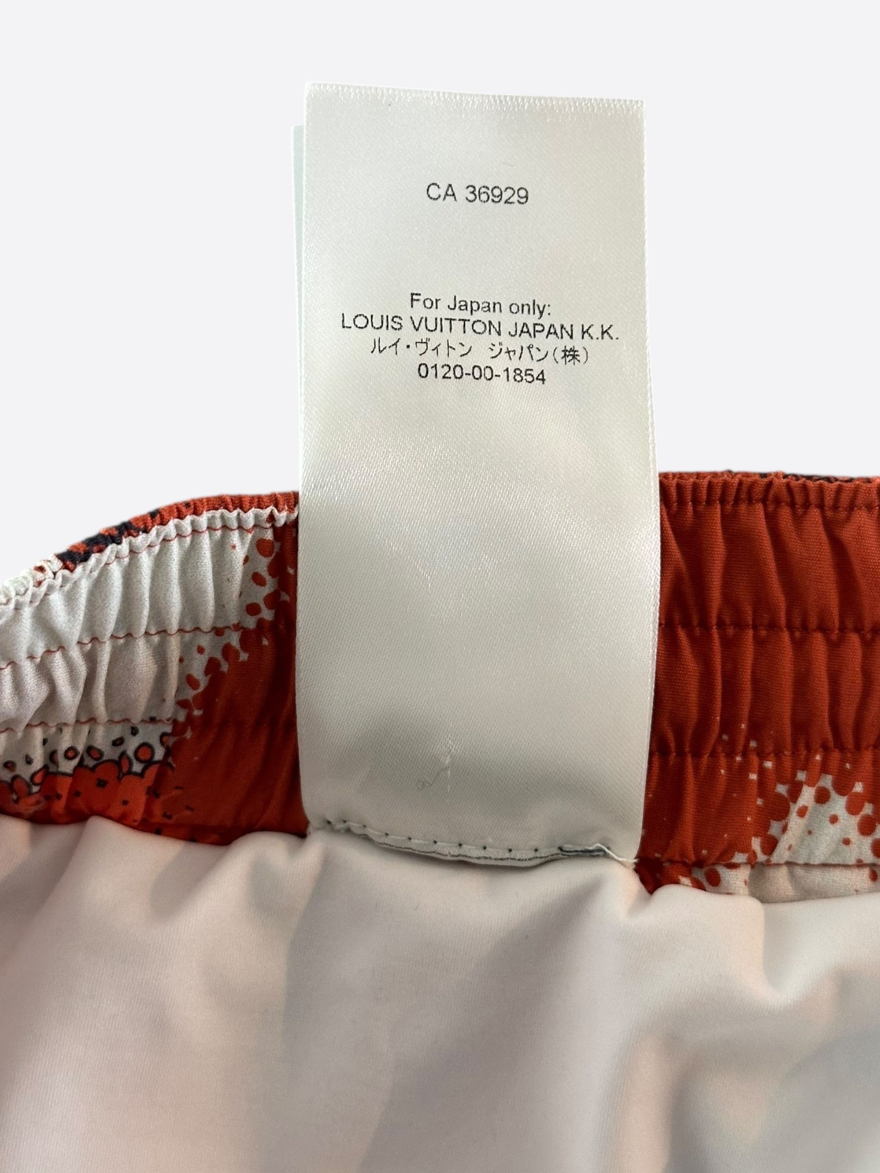 Louis Vuitton Louis Vuitton Orange Camouflage Swim Shorts Size US 34 / EU 50 - 8 Thumbnail