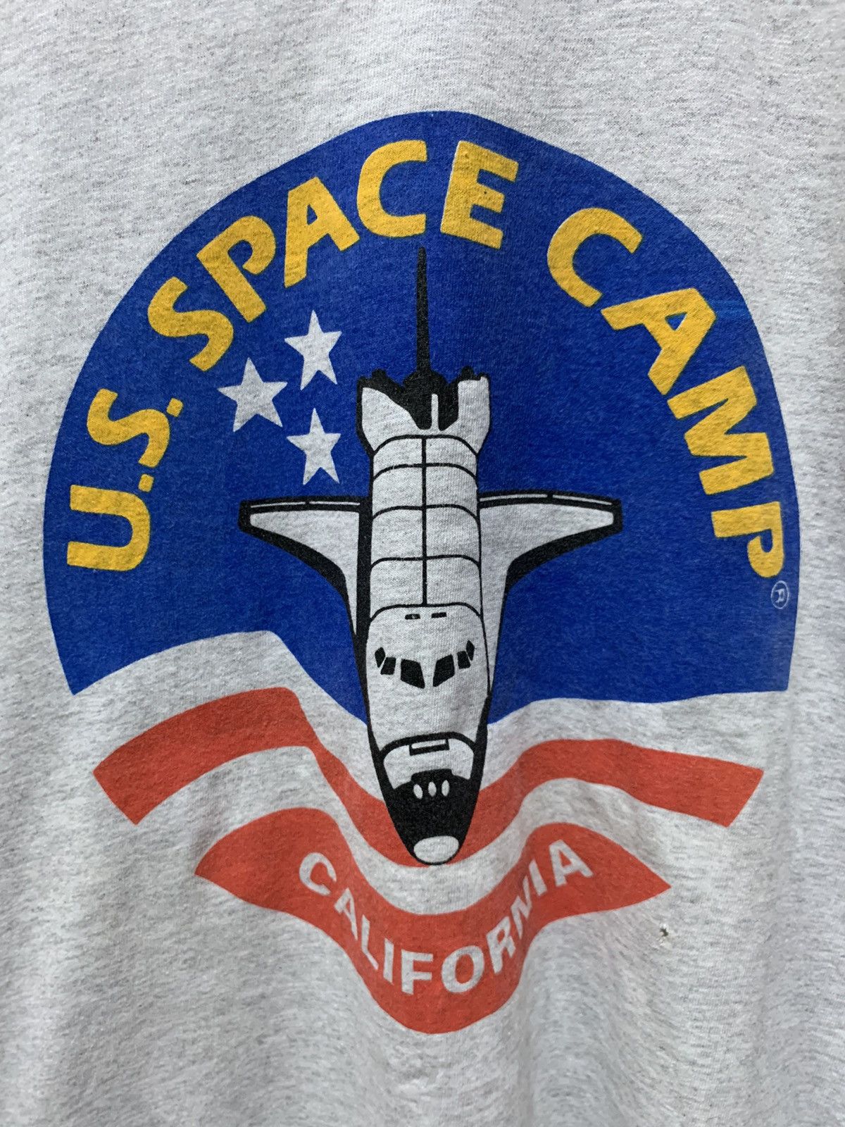 Hanes Vintage Souvenir Shirt U.S Space Camp California Size US XL / EU 56 / 4 - 6 Thumbnail