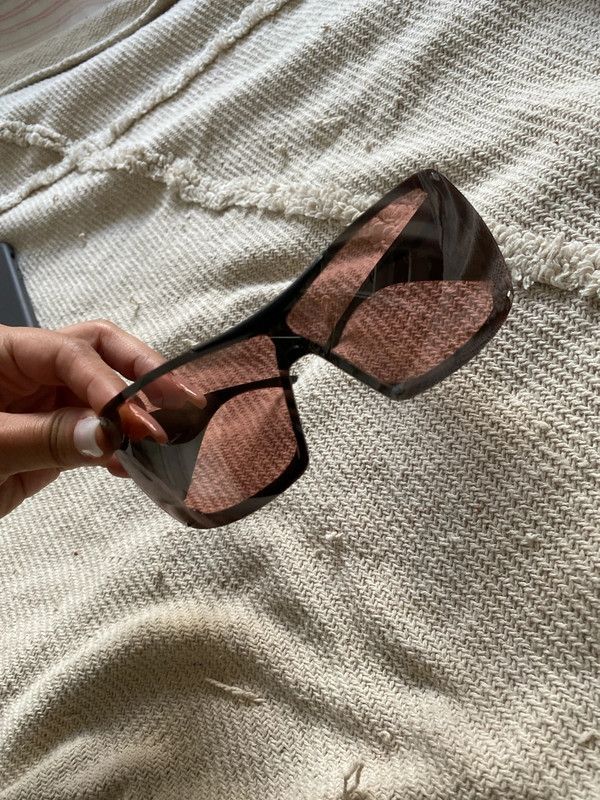 Dior DIOR Sunglasses Overshine Rimless Mask Pop Bike Shield RI935 Size ONE SIZE - 7 Thumbnail