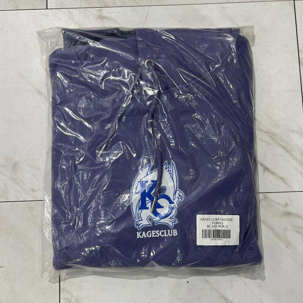 Designer KAGESCLUB Kages Corp Hoodie - Purple (Size S) Size US S / EU 44-46 / 1 - 3 Thumbnail