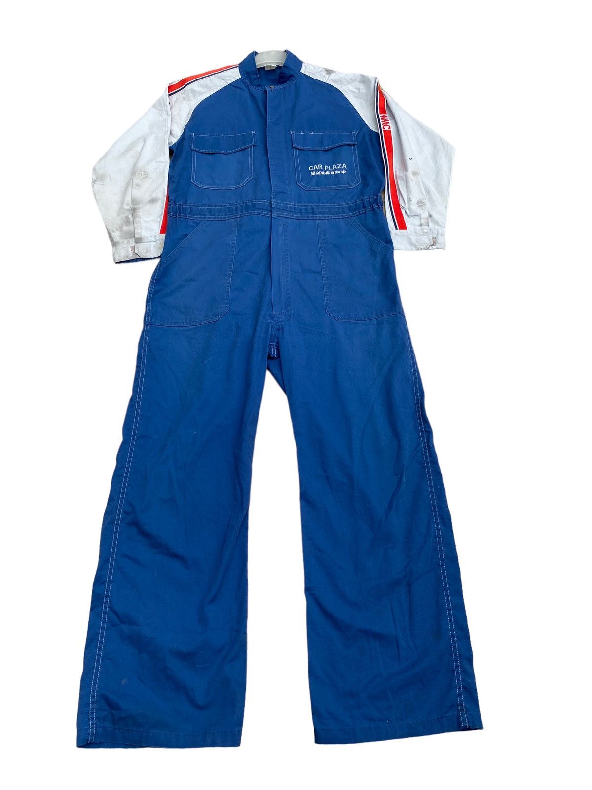 Japanese Brand Vintage Mitsubishi MMC overall Jumpsuit Size US 36 / EU 52 - 9 Thumbnail