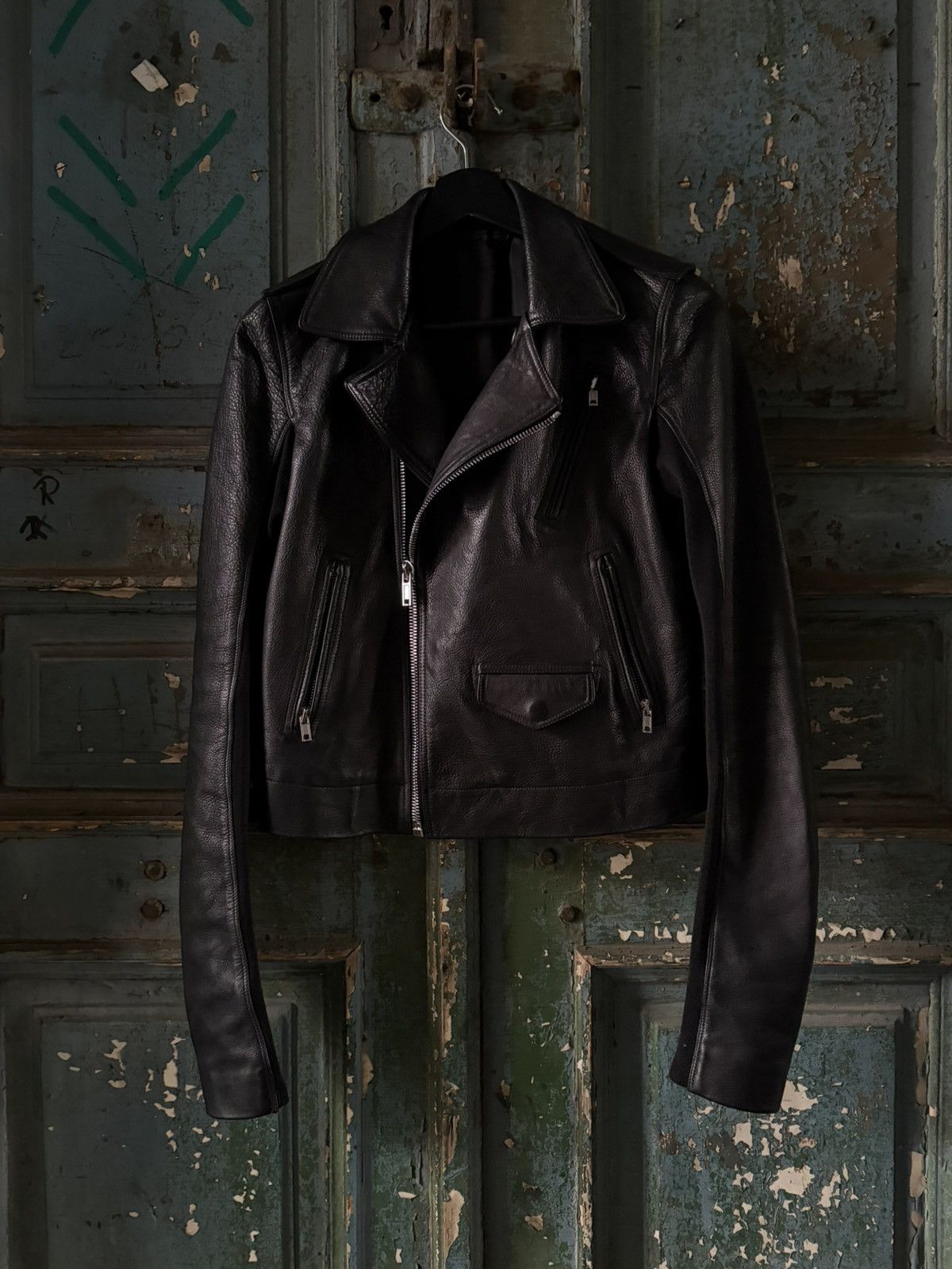 Rick Owens Biker Jacket | Grailed