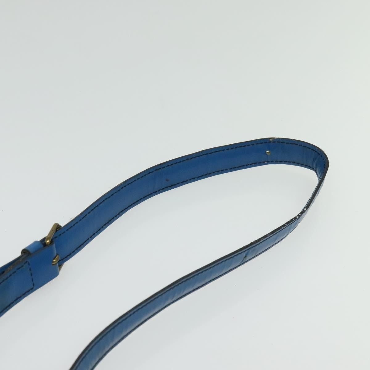 Louis Vuitton LOUIS VUITTON Epi Cartouchiere MM Shoulder Bag Blue M52245 Size ONE SIZE - 8 Thumbnail