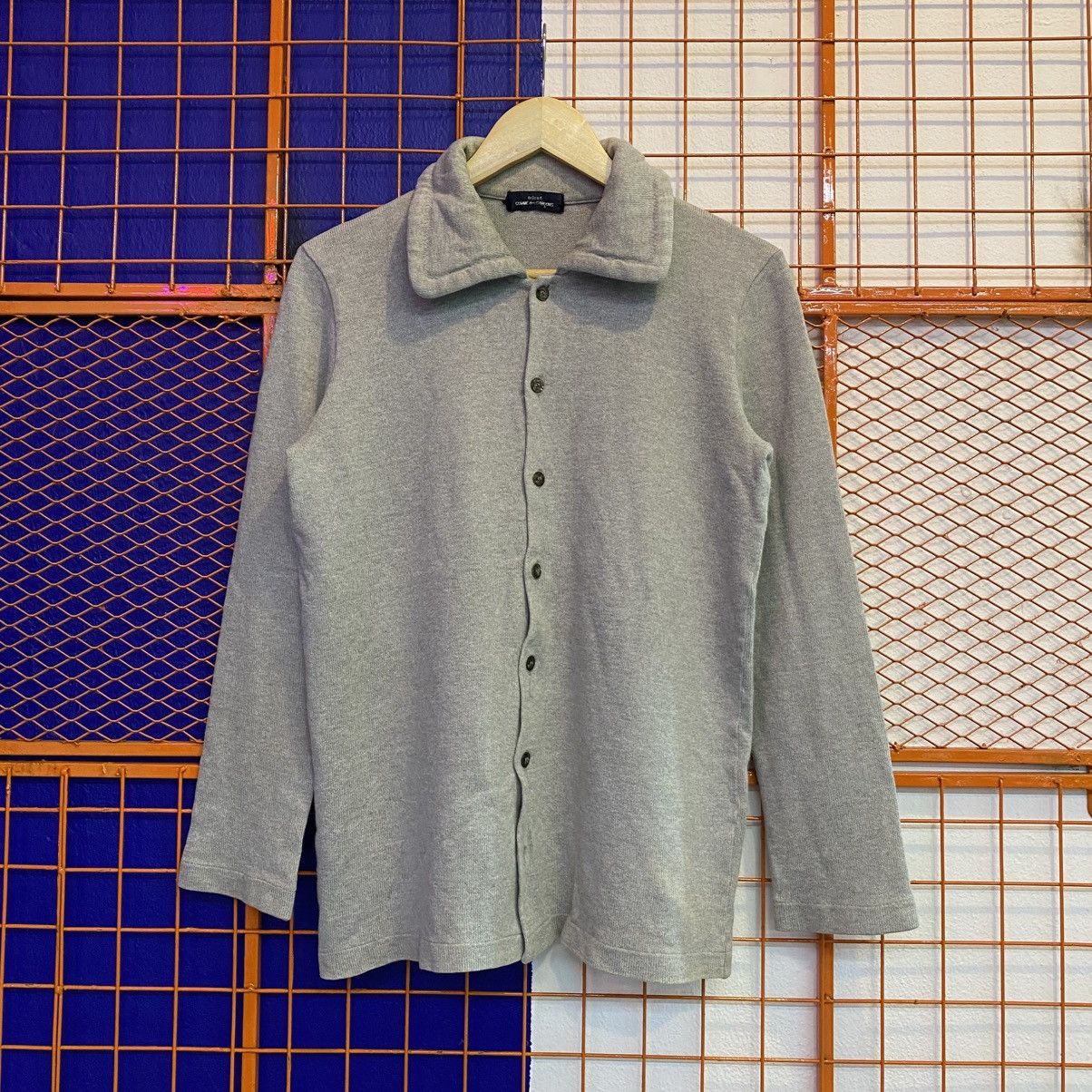 Tricot Comme des Garcons Vintage Tricot Comme Des Garcons Button Up Japanese Brand Size S / US 4 / IT 40 - 1 Thumbnail