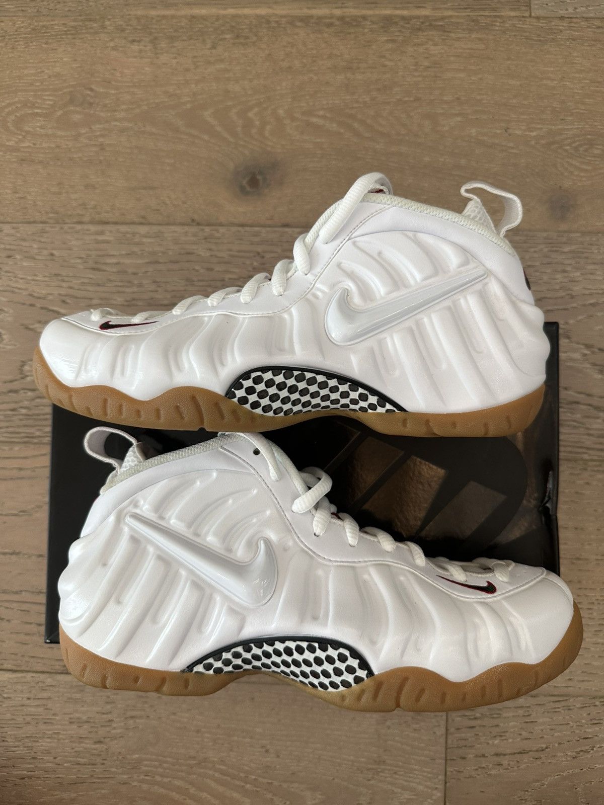 Nike Nike Air Foamposite Pro White Gucci Size US 8 / EU 41 - 4 Thumbnail