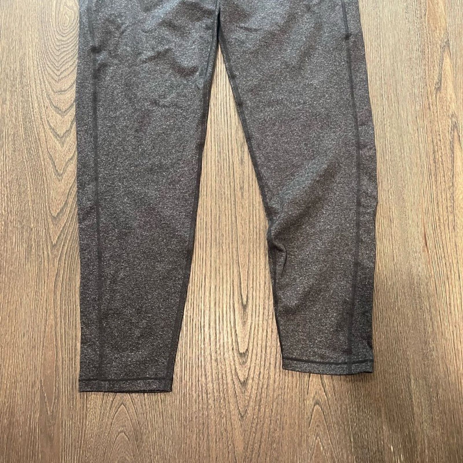 Vintage NWOT Tonal Womens Gray Athletic Leggings Size 3X Size 42" / US 20 - 2 Thumbnail