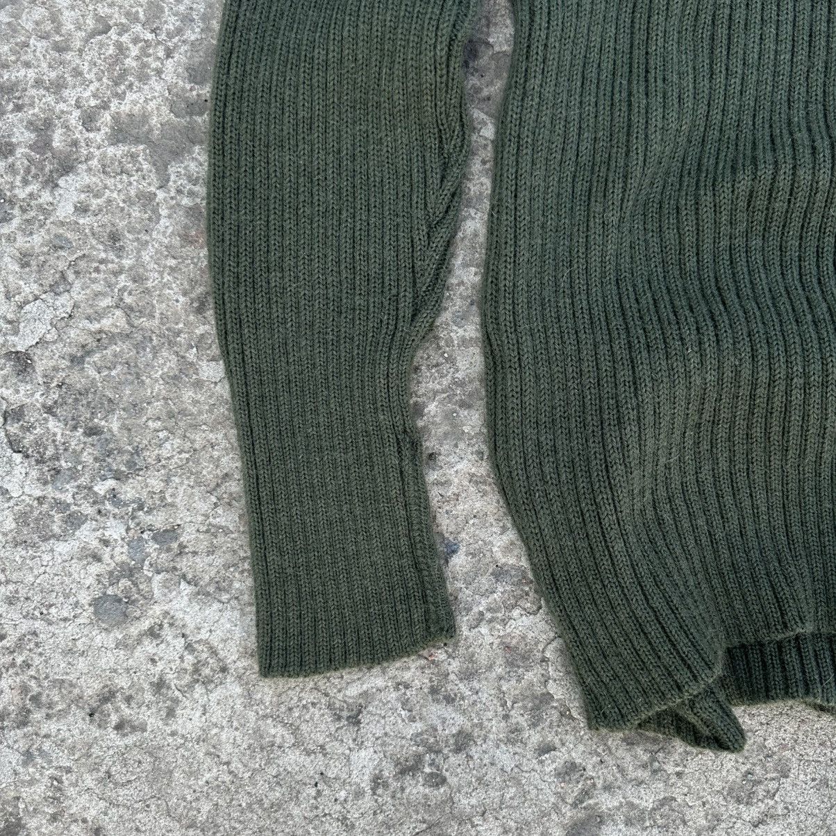 Aeronautica Militare Vintage Jersey Man’s Heavy Olive Round Neck Size 106 Size US L / EU 52-54 / 3 - 6 Thumbnail