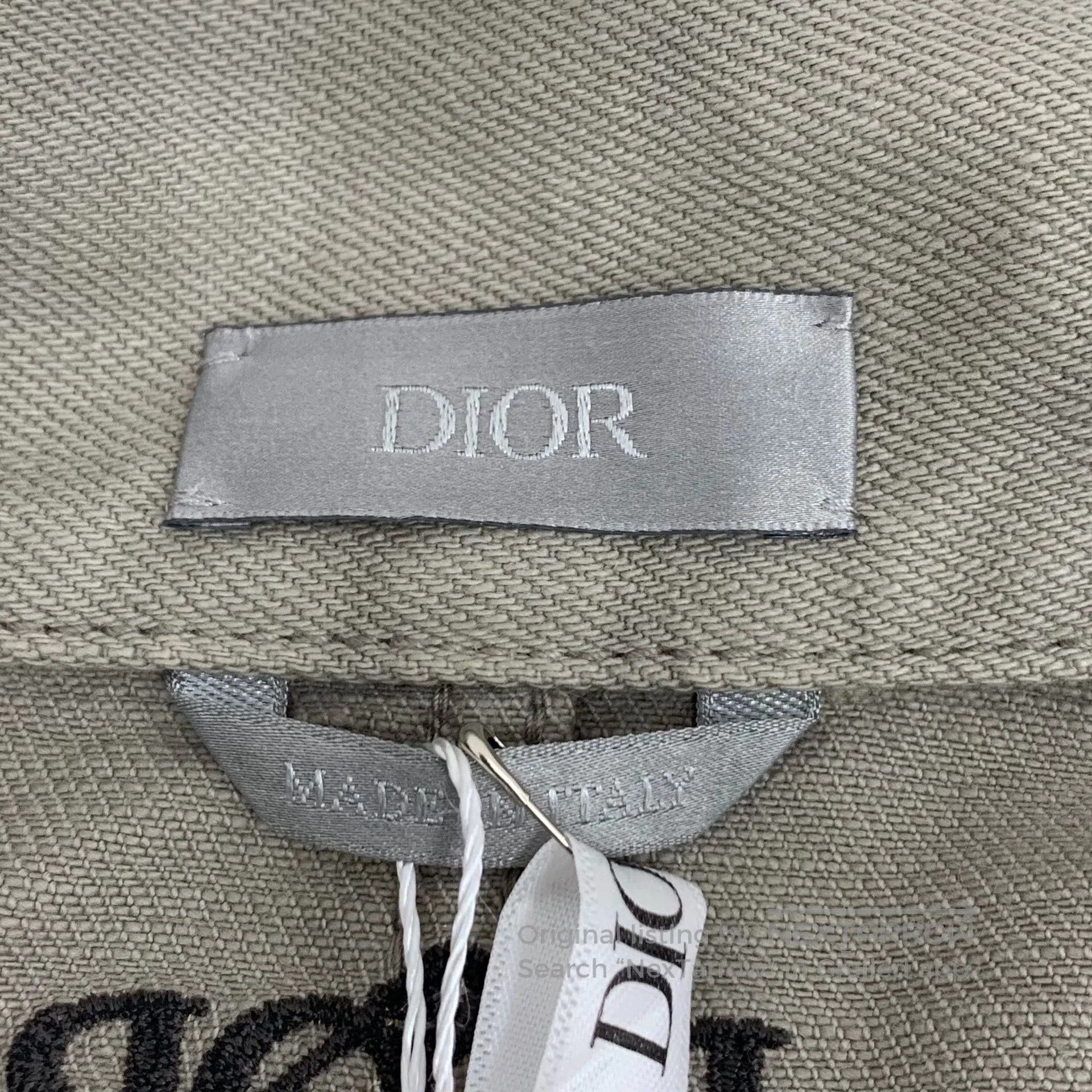 Dior Dior Logo Embroidered Denim Shirt Jacket. Size US XL / EU 56 / 4 - 6 Thumbnail