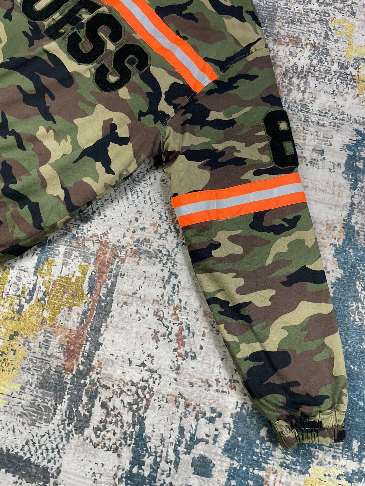 Guess Guess Camouflage Back Hit Caster Reflective Jacket Size US M / EU 48-50 / 2 - 10 Thumbnail