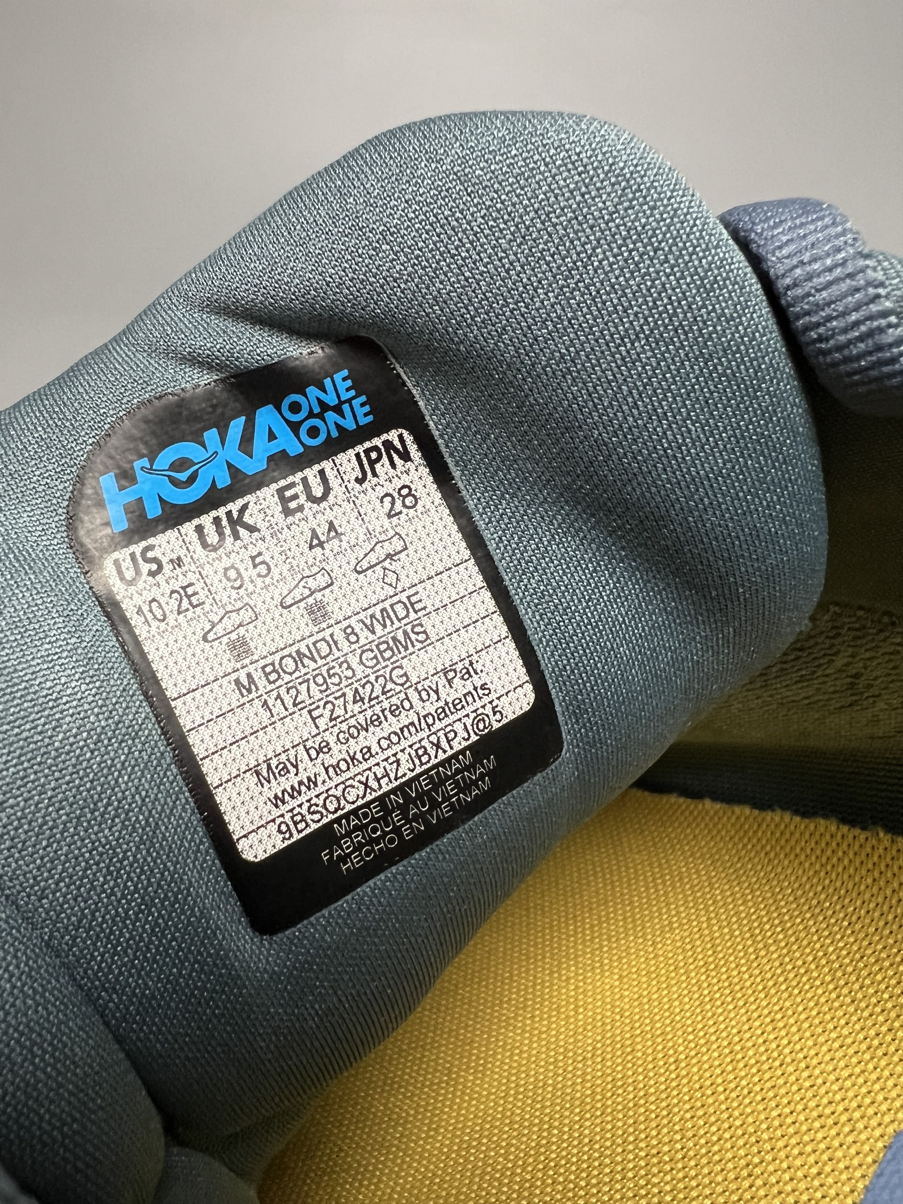 Hoka 10 EE Hoka One One Bondi 8 Wide Running Shoes Gym Walking Size US 10 / EU 43 - 18 Thumbnail