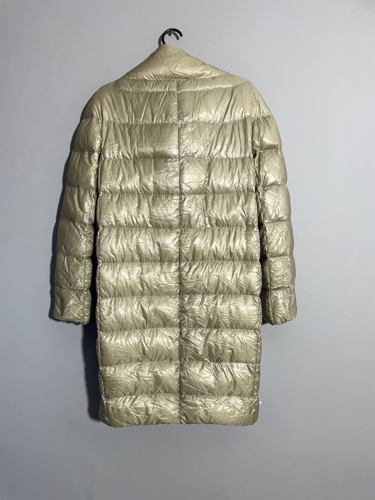 Herno Herno Long Down Puffer beige jacket size 40(M) Size S / US 4 / IT 40 - 8 Thumbnail