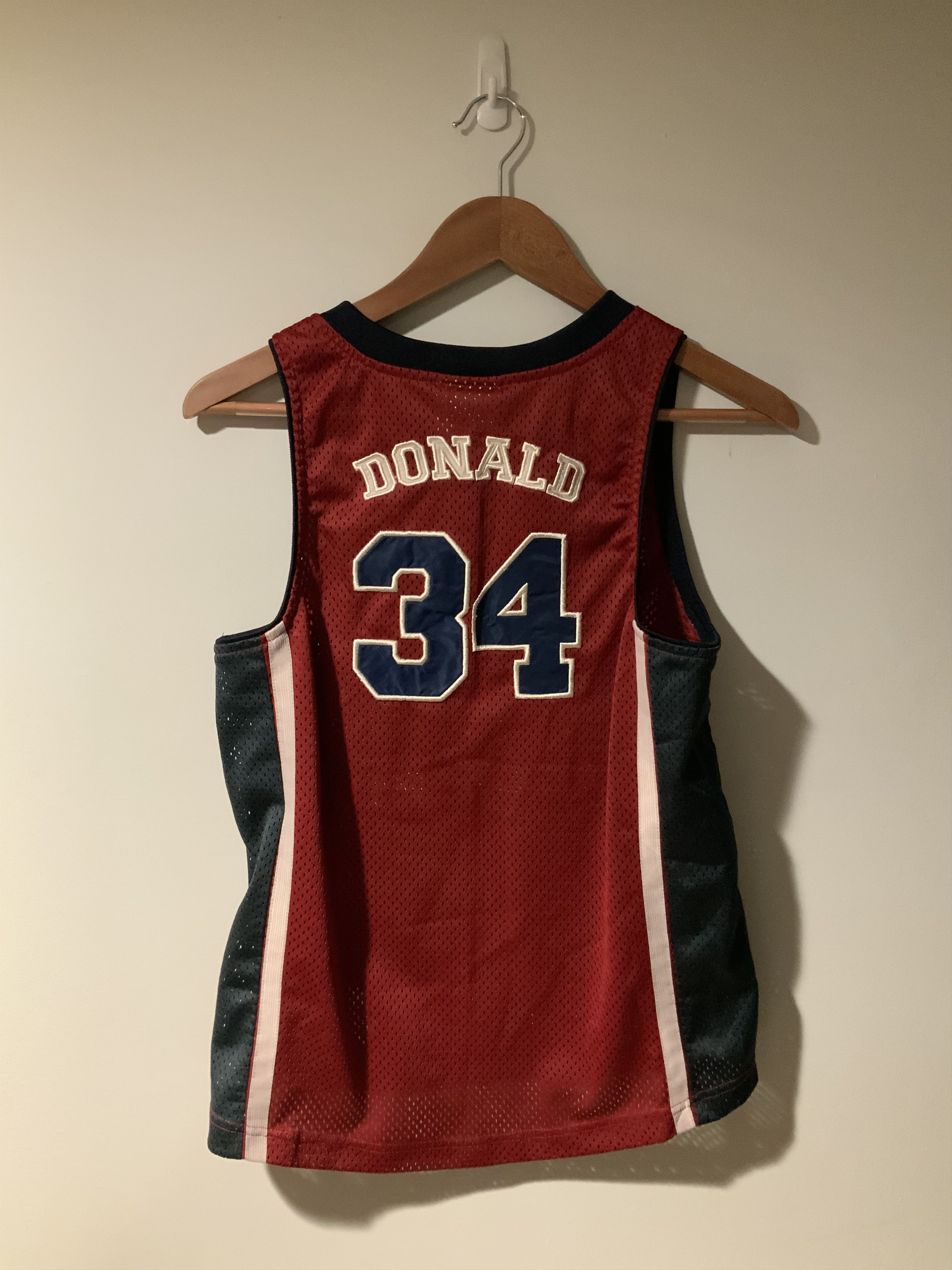 Designer × Vintage Vintage Walt Disney World Donald Youth XL Basketball Jersey Size US XL / EU 56 / 4 - 5 Thumbnail