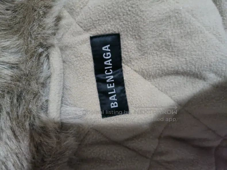 Balenciaga Balenciaga Fake Fur Coat Size XXS / US 00 / IT 34 - 3 Thumbnail