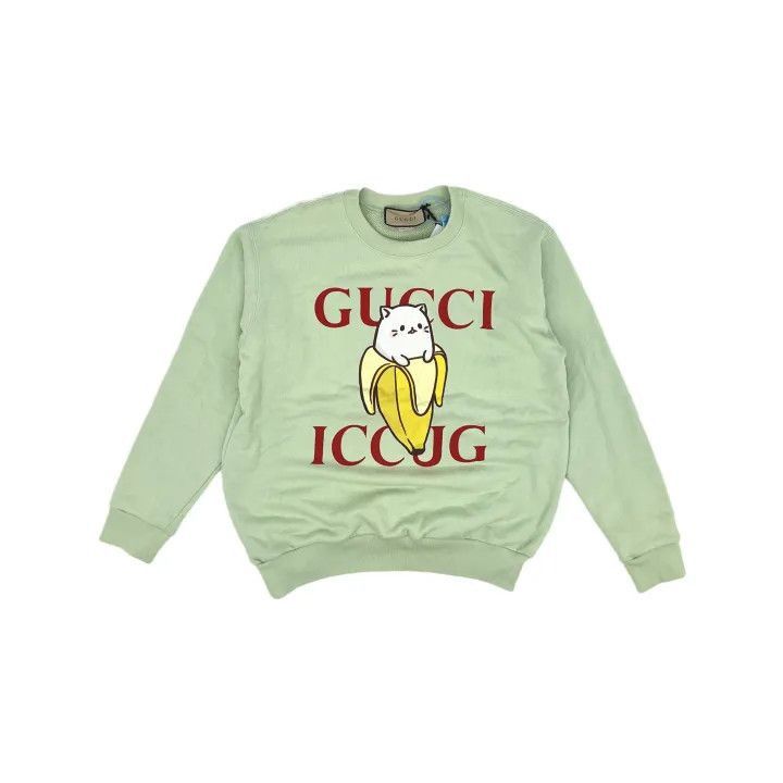 Gucci Gucci Gucci Letter Print Long Sleeve Sweatshirt -2506 Size US XS / EU 42 / 0 - 2 Thumbnail