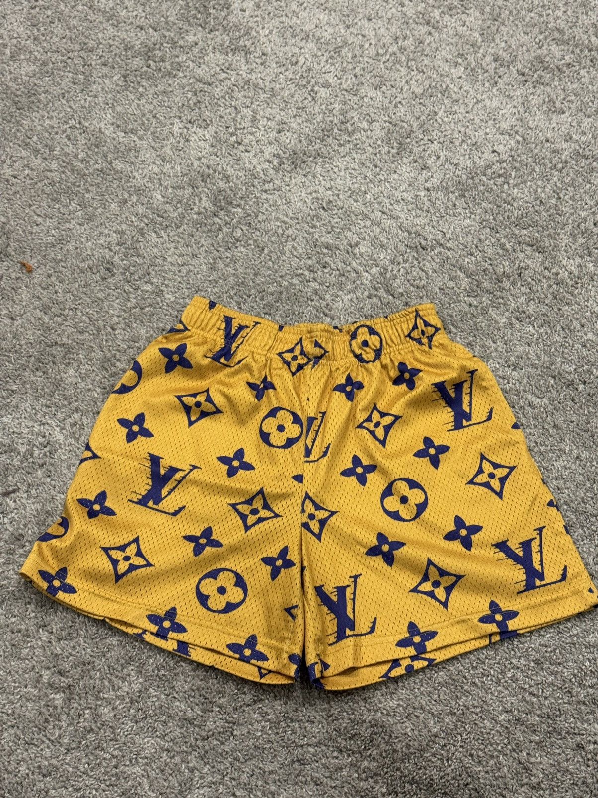 Bravest Studios Laker LV monogram mesh shorts Size US 31 - 1 Thumbnail