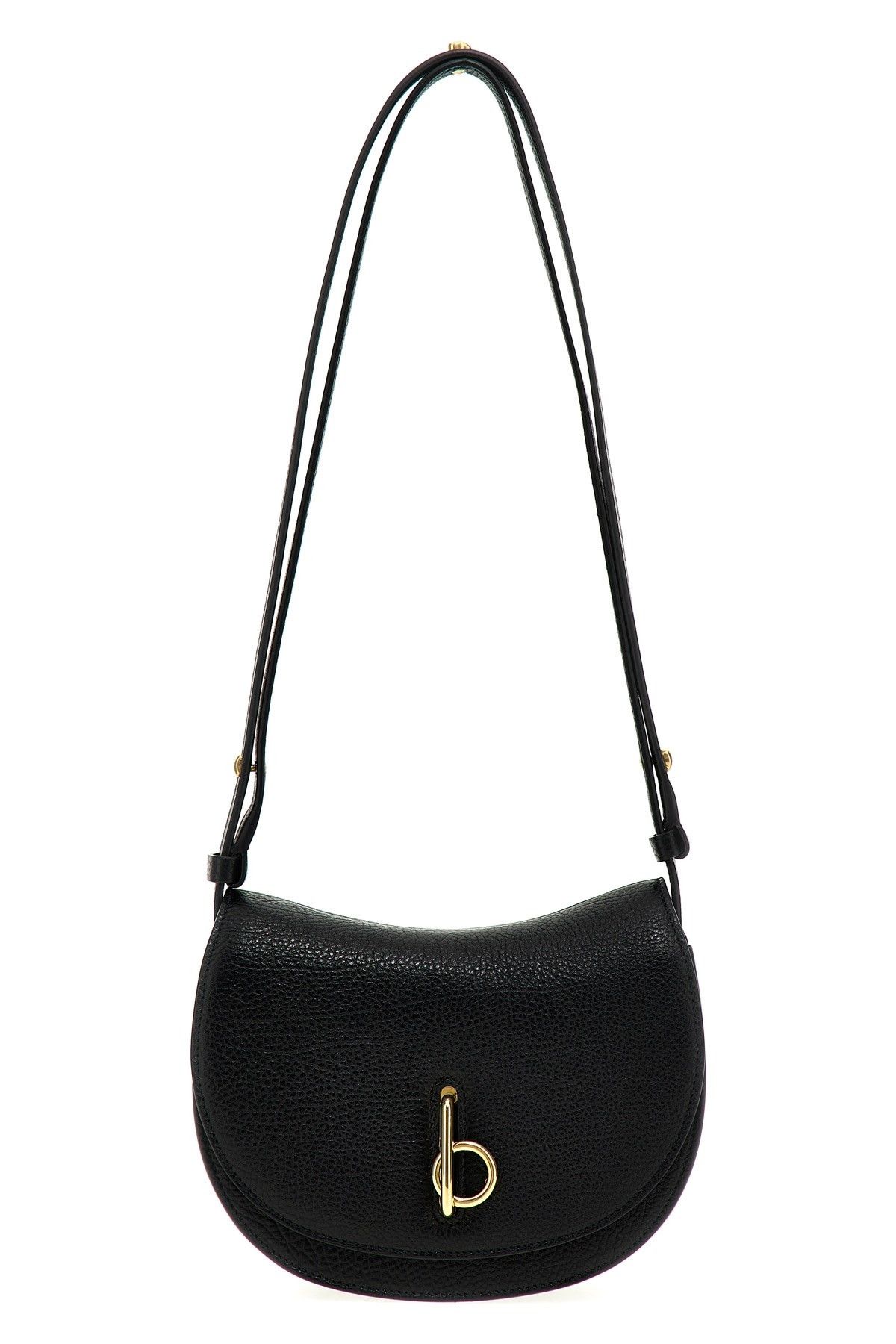 image of Burberry 'rocking Horse' Mini Shoulder Bag in Black, Women's