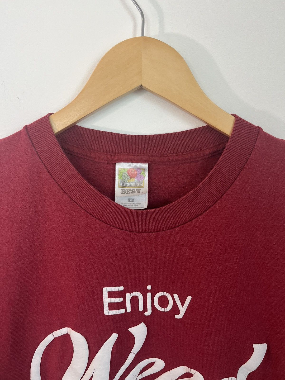 Vintage ENJOY WEED California Vintage Faded Coke Parody Tee Size US XL / EU 56 / 4 - 3 Thumbnail