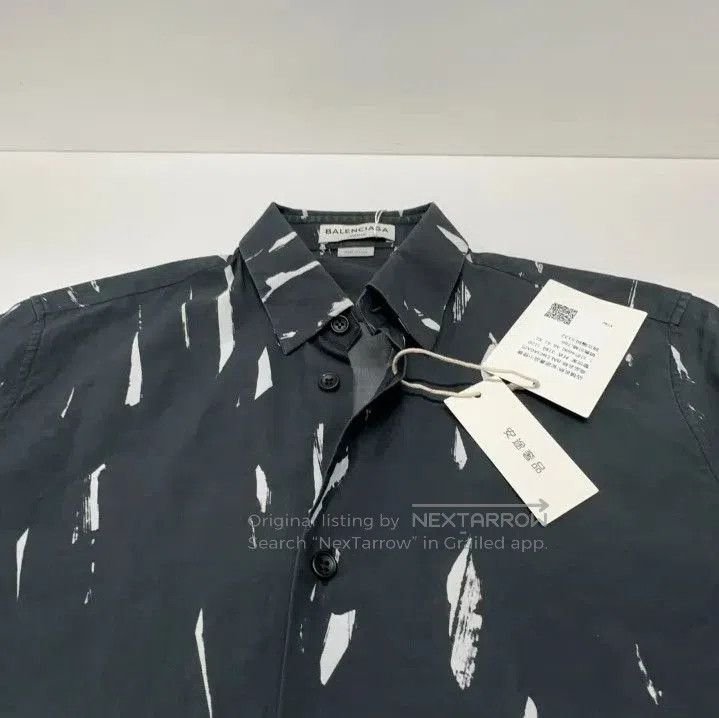 Balenciaga Balenciaga Casual Black Long Sleeve Shirt. Size US M / EU 48-50 / 2 - 2 Thumbnail