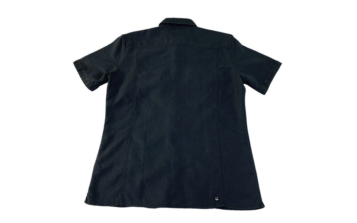 Issey Miyake Tete Homme Issey Miyake Black Double Pocket Button Up Shirt Size US L / EU 52-54 / 3 - 9 Thumbnail