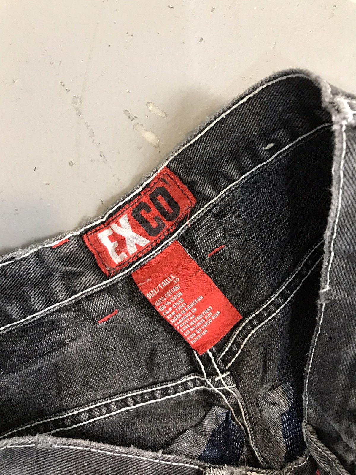 JNCO × Southpole × Vintage Vintage EXCD logo embroidered carpenter denim Size US 30 / EU 46 - 7 Thumbnail