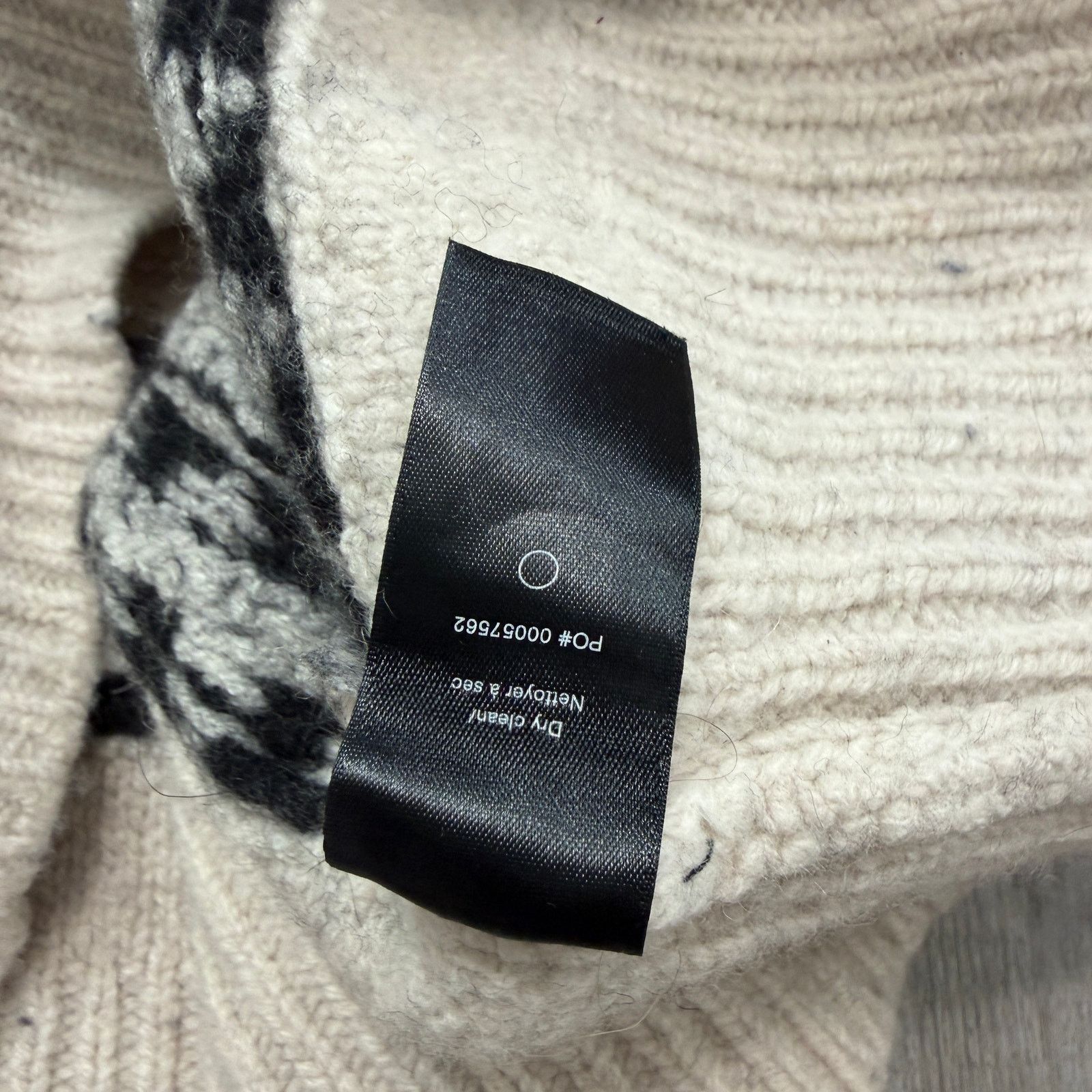 Rag & Bone Rag & Bone Fair Isle Turtleneck Wool Sweater Women's Medium Size M / US 6-8 / IT 42-44 - 6 Thumbnail