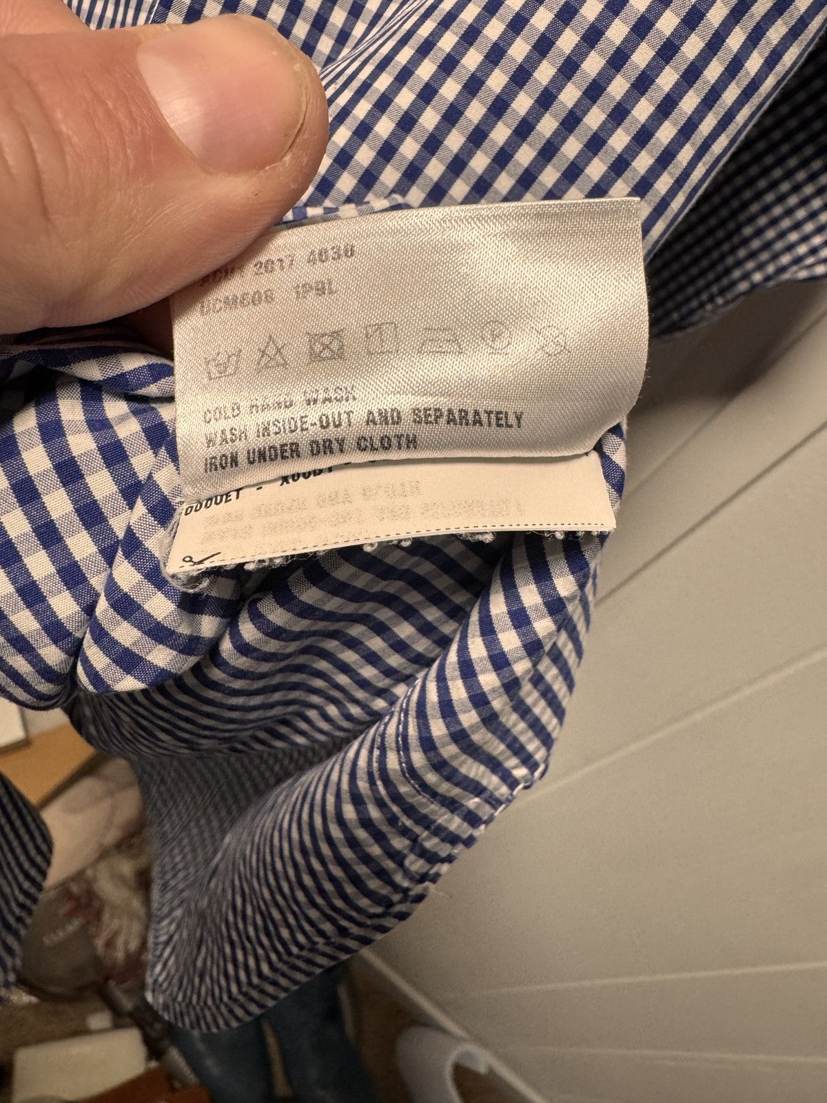 Prada Prada Button Up Long Sleeve Shirt Size US S / EU 44-46 / 1 - 4 Thumbnail